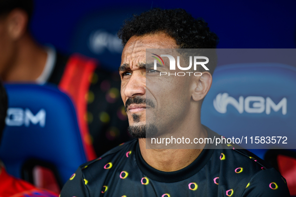 Danilo of Juventus during the Serie A match between Empoli and Juventus at Stadio Carlo Castellani in Empoli, Italy, on September 14, 2024 