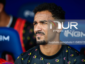 Danilo of Juventus during the Serie A match between Empoli and Juventus at Stadio Carlo Castellani in Empoli, Italy, on September 14, 2024 (