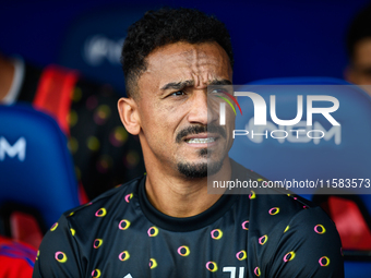 Danilo of Juventus during the Serie A match between Empoli and Juventus at Stadio Carlo Castellani in Empoli, Italy, on September 14, 2024 (