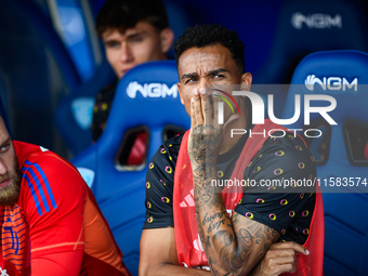 Danilo of Juventus during the Serie A match between Empoli and Juventus at Stadio Carlo Castellani in Empoli, Italy, on September 14, 2024 (