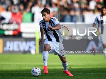 Kenan Yldiz of Juventus during the Serie A match between Empoli and Juventus at Stadio Carlo Castellani in Empoli, Italy, on September 14, 2...