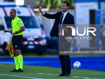 Thiago Motta is the head coach of Juventus during the Serie A match between Empoli and Juventus at Stadio Carlo Castellani in Empoli, Italy,...