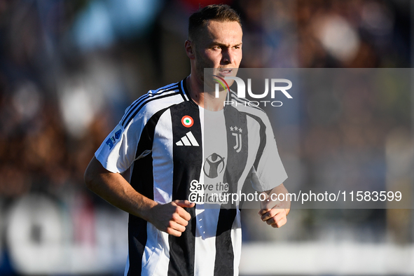 Teun Koopmeiners of Juventus during the Serie A match between Empoli and Juventus at Stadio Carlo Castellani in Empoli, Italy, on September...