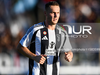 Teun Koopmeiners of Juventus during the Serie A match between Empoli and Juventus at Stadio Carlo Castellani in Empoli, Italy, on September...