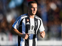 Teun Koopmeiners of Juventus during the Serie A match between Empoli and Juventus at Stadio Carlo Castellani in Empoli, Italy, on September...