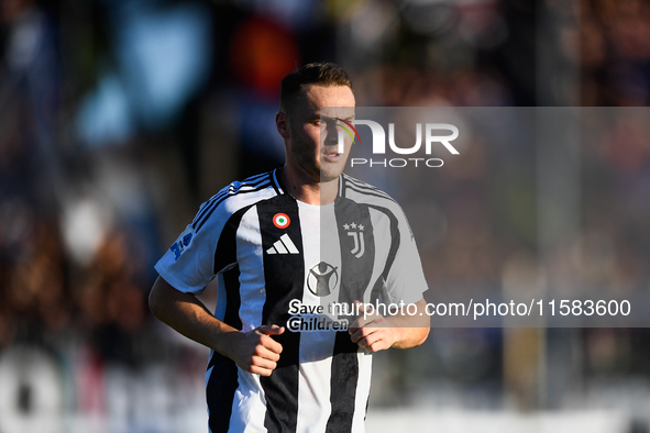 Teun Koopmeiners of Juventus during the Serie A match between Empoli and Juventus at Stadio Carlo Castellani in Empoli, Italy, on September...