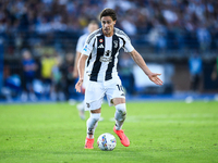 Kenan Yldiz of Juventus during the Serie A match between Empoli and Juventus at Stadio Carlo Castellani in Empoli, Italy, on September 14, 2...