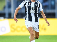 Andrea Cambiaso of Juventus during the Serie A match between Empoli and Juventus at Stadio Carlo Castellani in Empoli, Italy, on September 1...