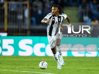 Khephren Thuram of Juventus during the Serie A match between Empoli and Juventus at Stadio Carlo Castellani in Empoli, Italy, on September 1...