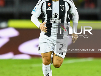 Nicolo Fagioli of Juventus during the Serie A match between Empoli and Juventus at Stadio Carlo Castellani in Empoli, Italy, on September 14...