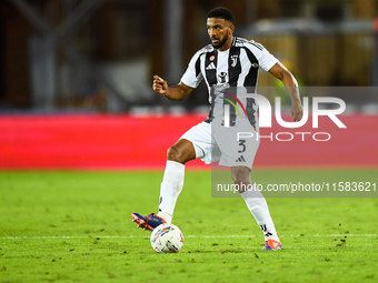 Gleison Bremer of Juventus during the Serie A match between Empoli and Juventus at Stadio Carlo Castellani in Empoli, Italy, on September 14...