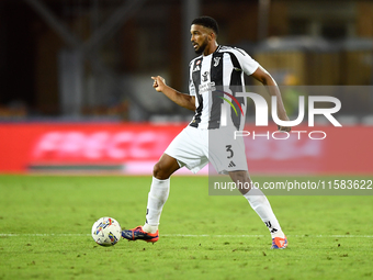 Gleison Bremer of Juventus during the Serie A match between Empoli and Juventus at Stadio Carlo Castellani in Empoli, Italy, on September 14...