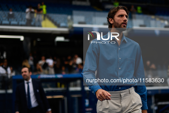 Manuel Locatelli of Juventus during the Serie A match between Empoli and Juventus at Stadio Carlo Castellani in Empoli, Italy, on September...