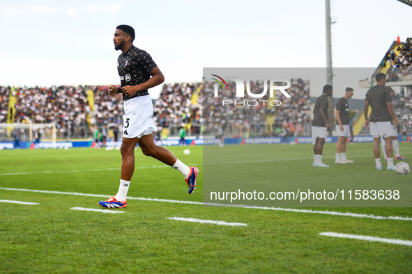 Gleison Bremer of Juventus during the Serie A match between Empoli and Juventus at Stadio Carlo Castellani in Empoli, Italy, on September 14...