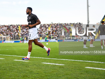 Gleison Bremer of Juventus during the Serie A match between Empoli and Juventus at Stadio Carlo Castellani in Empoli, Italy, on September 14...