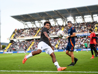 Weston McKennie of Juventus during the Serie A match between Empoli and Juventus at Stadio Carlo Castellani in Empoli, Italy, on September 1...