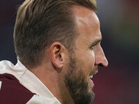 Harry Kane of Bayern Munich  looks on  during the Champions League Round 1 match between Bayern Munich v Dinamo Zagreb, at the Allianz Arena...