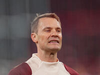 Manuel Neuer of Bayern Munich  looks on  during the Champions League Round 1 match between Bayern Munich v Dinamo Zagreb, at the Allianz Are...