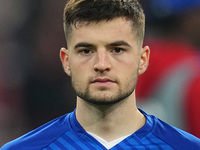 Martin Baturina of GNK Dinamo  looks on  during the Champions League Round 1 match between Bayern Munich v Dinamo Zagreb, at the Allianz Are...