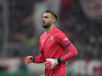 Ivan Nevistić of GNK Dinamo  looks on  during the Champions League Round 1 match between Bayern Munich v Dinamo Zagreb, at the Allianz Arena...