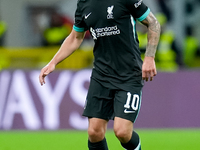 Alexis Mac Allister of Liverpool FC during the UEFA Champions League 2024/25 League Phase MD1 match between AC Milan and Liverpool FC at Sta...