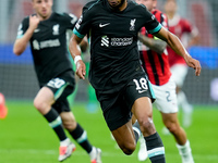 Cody Gakpo of Liverpool FC during the UEFA Champions League 2024/25 League Phase MD1 match between AC Milan and Liverpool FC at Stadio San S...