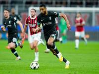 Cody Gakpo of Liverpool FC during the UEFA Champions League 2024/25 League Phase MD1 match between AC Milan and Liverpool FC at Stadio San S...