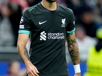 Dominik Szoboszlai of Liverpool FC looks on during the UEFA Champions League 2024/25 League Phase MD1 match between AC Milan and Liverpool F...