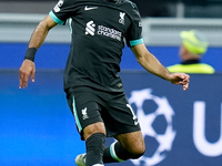 Mohamed Salah of Liverpool FC during the UEFA Champions League 2024/25 League Phase MD1 match between AC Milan and Liverpool FC at Stadio Sa...