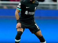 Mohamed Salah of Liverpool FC during the UEFA Champions League 2024/25 League Phase MD1 match between AC Milan and Liverpool FC at Stadio Sa...