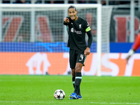 Virgil van Dijk of Liverpool FC during the UEFA Champions League 2024/25 League Phase MD1 match between AC Milan and Liverpool FC at Stadio...