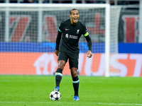 Virgil van Dijk of Liverpool FC during the UEFA Champions League 2024/25 League Phase MD1 match between AC Milan and Liverpool FC at Stadio...