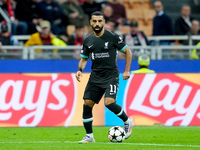 Mohamed Salah of Liverpool FC during the UEFA Champions League 2024/25 League Phase MD1 match between AC Milan and Liverpool FC at Stadio Sa...