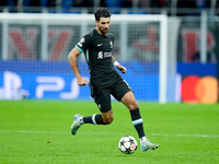 Dominik Szoboszlai of Liverpool FC during the UEFA Champions League 2024/25 League Phase MD1 match between AC Milan and Liverpool FC at Stad...