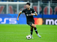 Dominik Szoboszlai of Liverpool FC during the UEFA Champions League 2024/25 League Phase MD1 match between AC Milan and Liverpool FC at Stad...