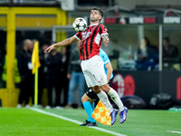 Christian Pulisic of AC Milan during the UEFA Champions League 2024/25 League Phase MD1 match between AC Milan and Liverpool FC at Stadio Sa...