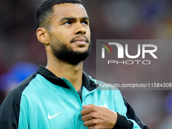 Cody Gakpo of Liverpool FC looks on during the UEFA Champions League 2024/25 League Phase MD1 match between AC Milan and Liverpool FC at Sta...