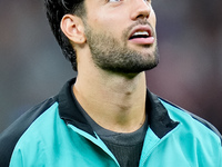 Dominik Szoboszlai of Liverpool FC looks on during the UEFA Champions League 2024/25 League Phase MD1 match between AC Milan and Liverpool F...