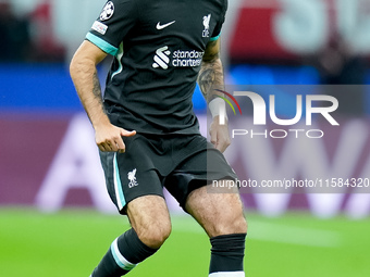 Dominik Szoboszlai of Liverpool FC during the UEFA Champions League 2024/25 League Phase MD1 match between AC Milan and Liverpool FC at Stad...