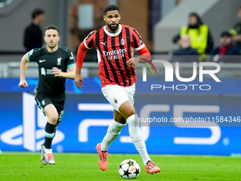 Ruben Loftus-Cheek of AC Milan during the UEFA Champions League 2024/25 League Phase MD1 match between AC Milan and Liverpool FC at Stadio S...