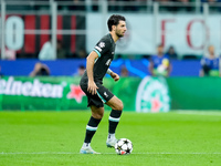 Dominik Szoboszlai of Liverpool FC during the UEFA Champions League 2024/25 League Phase MD1 match between AC Milan and Liverpool FC at Stad...