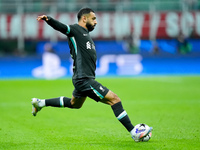 Mohamed Salah of Liverpool FC during the UEFA Champions League 2024/25 League Phase MD1 match between AC Milan and Liverpool FC at Stadio Sa...