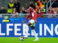 Fikayo Tomori of AC Milan during the UEFA Champions League 2024/25 League Phase MD1 match between AC Milan and Liverpool FC at Stadio San Si...