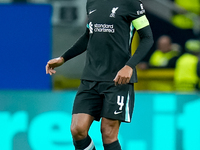 Virgil van Dijk of Liverpool FC during the UEFA Champions League 2024/25 League Phase MD1 match between AC Milan and Liverpool FC at Stadio...