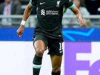 Cody Gakpo of Liverpool FC during the UEFA Champions League 2024/25 League Phase MD1 match between AC Milan and Liverpool FC at Stadio San S...