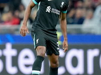 Ryan Gravenberch of Liverpool FC during the UEFA Champions League 2024/25 League Phase MD1 match between AC Milan and Liverpool FC at Stadio...