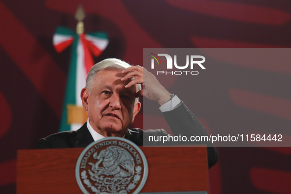 Mexican President Andres Manuel Lopez Obrador asks former Public Security Secretary Genaro Garcia Luna, imprisoned in the United States, to...