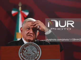 Mexican President Andres Manuel Lopez Obrador asks former Public Security Secretary Genaro Garcia Luna, imprisoned in the United States, to...