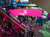 General view of the inside of Cinedom at Media Park on the opening day of Deutsche Telekom's Digital X event in Cologne, Germany, on Septemb...