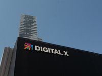 General view of Media Park on the opening day of Deutsche Telekom's Digital X event in Cologne, Germany, on September 18, 2024. (